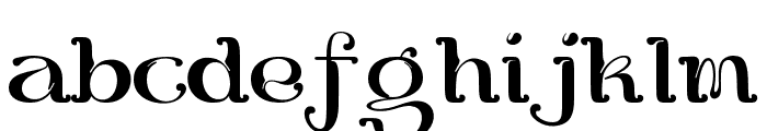 Burgie Medium Font LOWERCASE