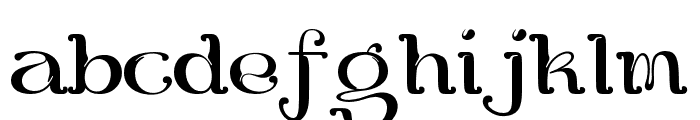 Burgie Regular Font LOWERCASE