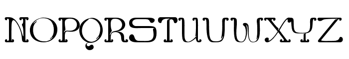 Burgie Thin Font UPPERCASE