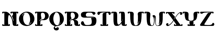Burgie UltraBold Font UPPERCASE