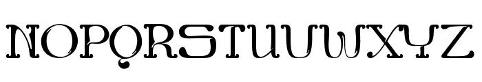 Burgie UltraLight Font UPPERCASE