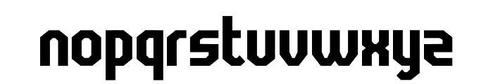 Burgs Edge Font LOWERCASE