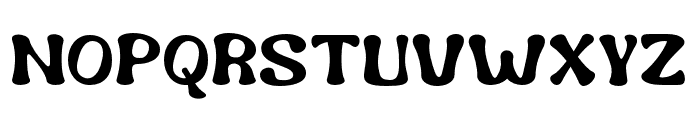 Burkey-Bold Font UPPERCASE
