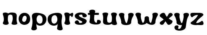 Burkey-Bold Font LOWERCASE