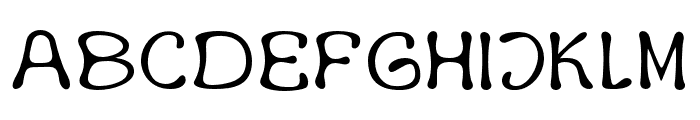 Burkey-Light Font UPPERCASE