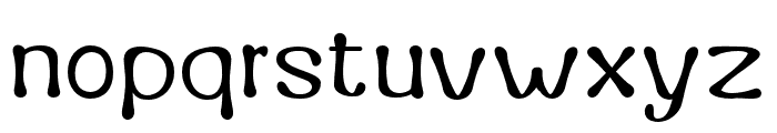 Burkey-Light Font LOWERCASE