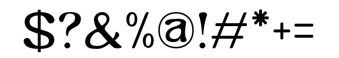 Burkey-Regular Font OTHER CHARS