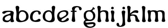 Burkey-Regular Font LOWERCASE