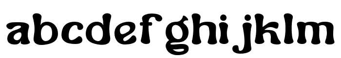 Burkey-SemiBold Font LOWERCASE