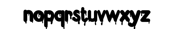 Burlween Day Font LOWERCASE