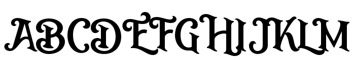 Burmegouls-Regular Font UPPERCASE