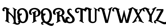 Burmegouls-Regular Font UPPERCASE