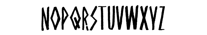 Burowai-Regular Font UPPERCASE