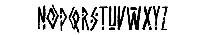 Burowai-Regular Font LOWERCASE
