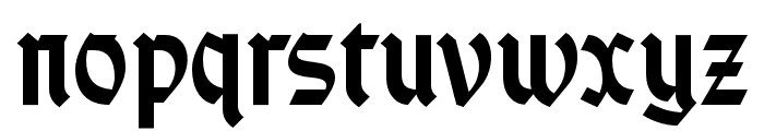 Burst Hydra Regular Font LOWERCASE