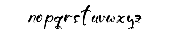 Burtons Ghoster Font LOWERCASE