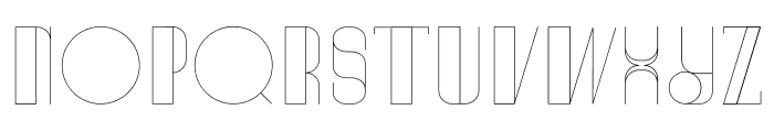 Busby Condensed Light Font LOWERCASE