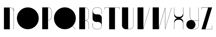 Busby Condensed Font LOWERCASE