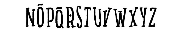 Bushwhack Regular Font LOWERCASE