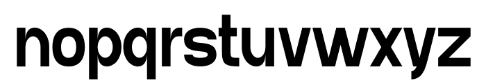 Busian Font LOWERCASE