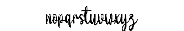 Business Signature Font LOWERCASE