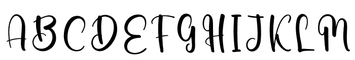 Busking Font UPPERCASE