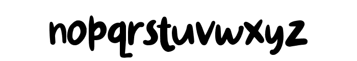 Bustanist Font LOWERCASE