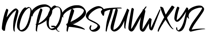 Busten-Italic Font UPPERCASE