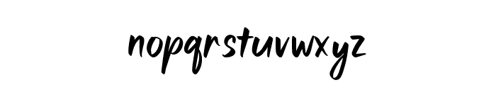 Busten-Italic Font LOWERCASE