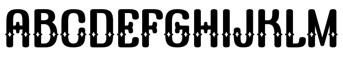 Buster Fighter Font UPPERCASE