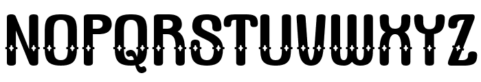 Buster Fighter Font UPPERCASE