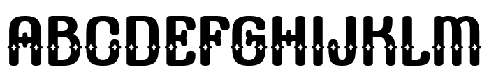 Buster Fighter Font LOWERCASE