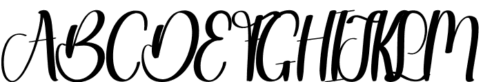 Buston Font UPPERCASE