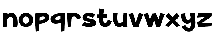 Busy-Bee Font LOWERCASE