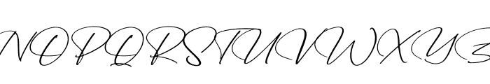 Buterflies Italic Font UPPERCASE