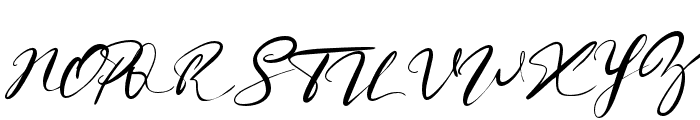 Buterfly Regular Font UPPERCASE