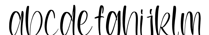 Buterfree Font LOWERCASE