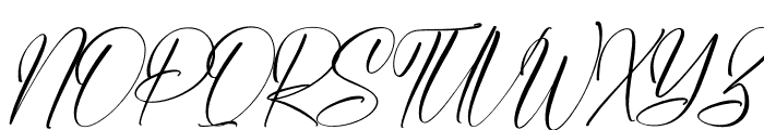 Buthernyla Delmond Italic Font UPPERCASE