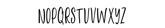Butlsr Sans_Regular Font LOWERCASE
