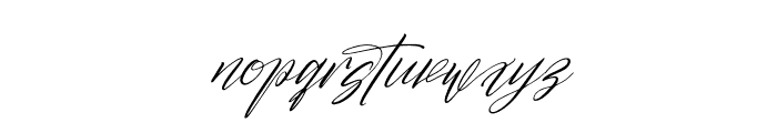 Butnekia Italic Font LOWERCASE