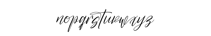 Butnekia Font LOWERCASE