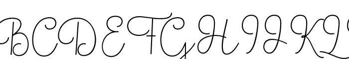 Butter Cake Regular Font UPPERCASE