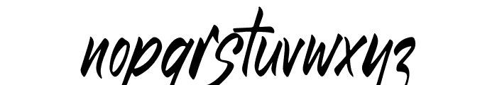 Butter Dash Font LOWERCASE
