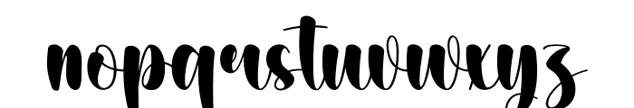 Butter Jellyfish Font LOWERCASE