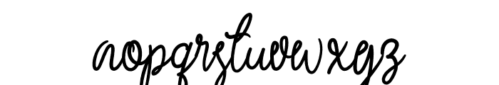 Butter Valentine Font LOWERCASE