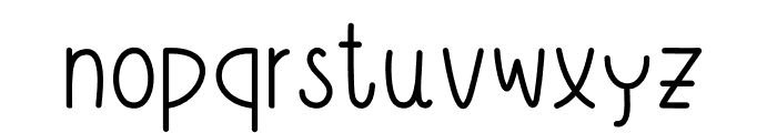 ButterBoom Font LOWERCASE