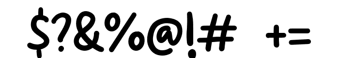 ButterCookie-handwritten Font OTHER CHARS