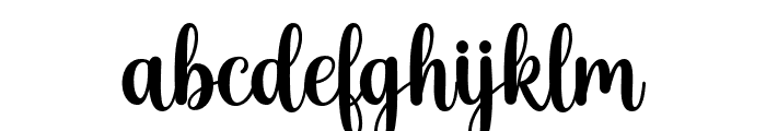 ButterDough Font LOWERCASE