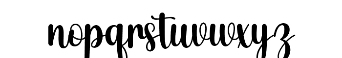 ButterDough Font LOWERCASE