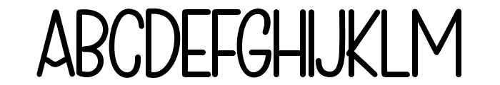 ButterSweetishSans Font LOWERCASE
